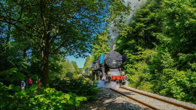 Train Locomotive à vapeur CFTVA © P.Hudelle, Balades en Audomarois