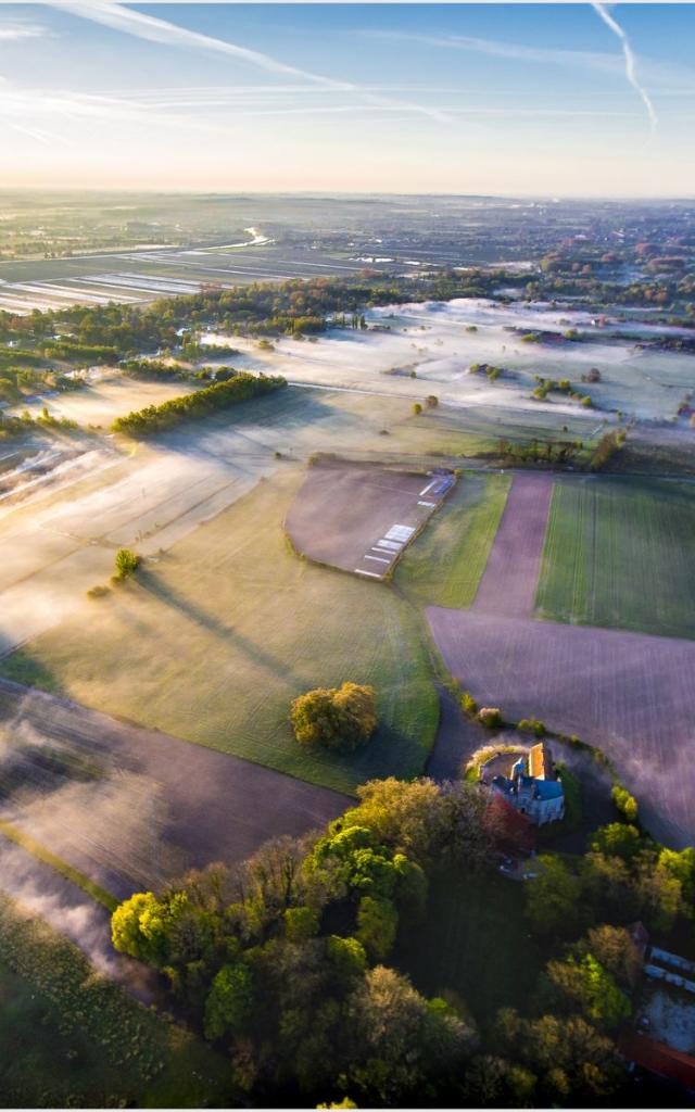 Luchtfoto Marais Saint Omer (3)