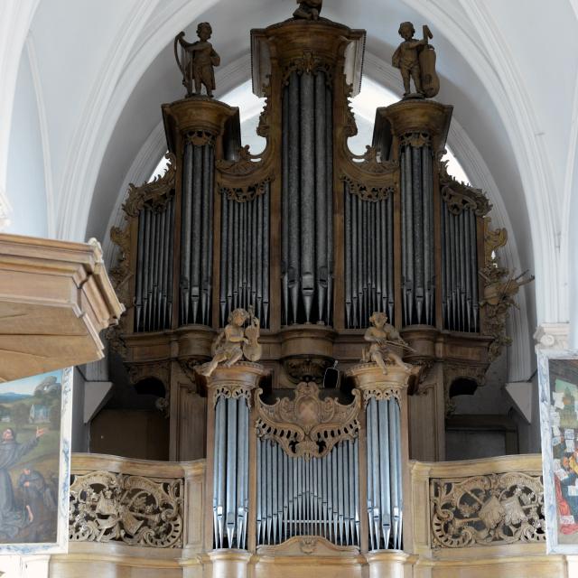 Église Saint Médard Orgue Tournehem sur la Hem