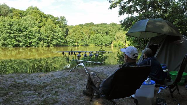 Pêcheurs Etang d'Harchelles Clairmarais