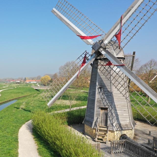 Moulin de l'aile Maison du Marais Bacôve Saint-Martin-Lez-Tatinghem