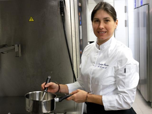 Chef Véronique Ranson Auberge de l'Arc en ciel restaurant Fauquembergues