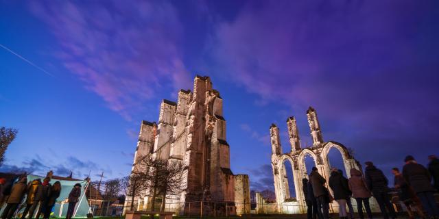 Visites merveilleuses aux Ruines de l'Abbaye Saint-Bertin