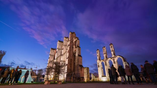 Visites merveilleuses aux Ruines de l'Abbaye Saint-Bertin