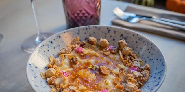 Recette de riz au lait au caramel de spéculoos