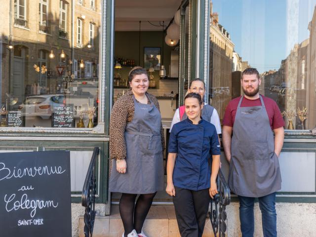 Candice Declercq, du restaurant « Le Colegram » à Saint-Omer