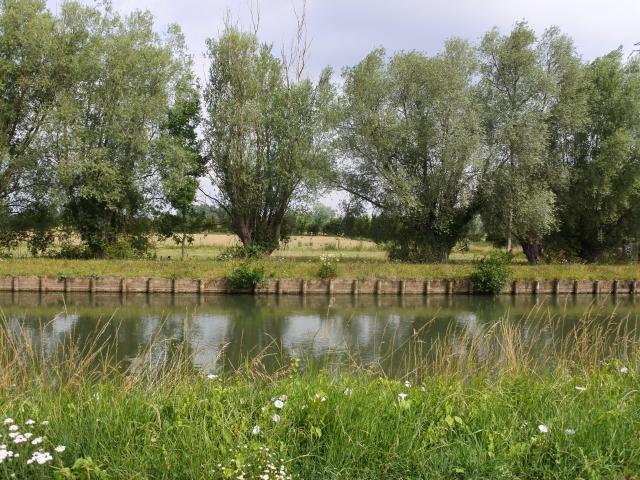 Paysage Canal Aire Sur La Lys