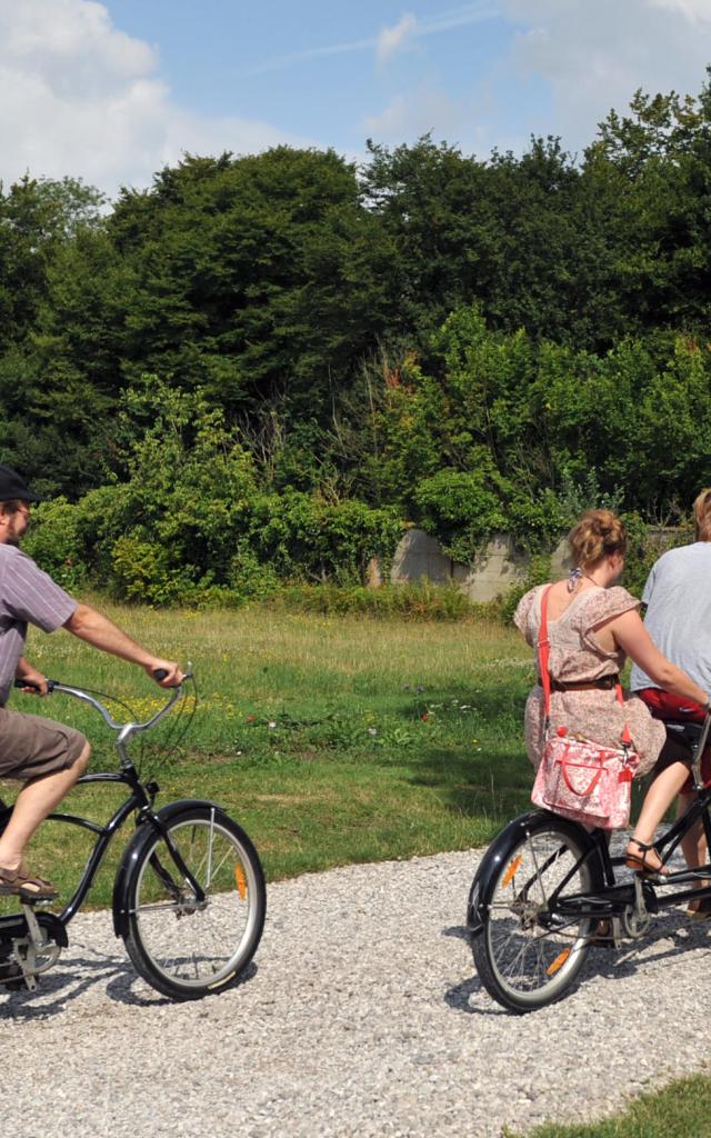 verliefd - tandem Clairmarais Belles Echappées © 2010-foto Carl-Office de Tourisme de la Région de Saint-Omer